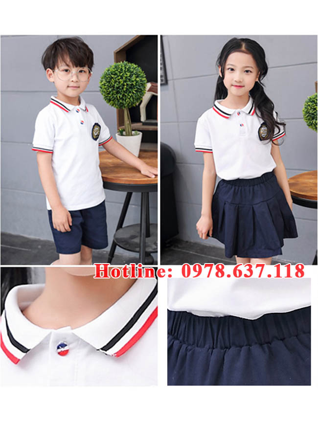 Mẫu đồng phục mầm non - DPMN50 | Mau dong phuc mam non